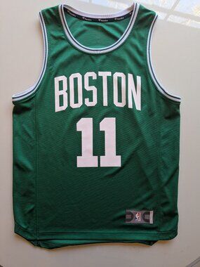 Boston Celtics Kyrie Irving #11 Fanatics Branded NBA Jersey Green Men’s Small S